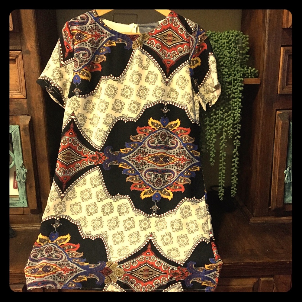 Women’s retro midi dress (M)